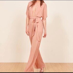 Reformation Lemongrass Jumpsuit